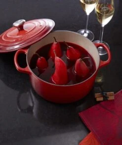Le Creuset Signature Braadpan - 4,2 L - 24 Cm - Kersenrood -Keukenartikelen Series Winkel 1009x1200