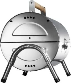 BBQ Collection Houtskoolbarbecue - Cilinder - Chroom -Keukenartikelen Series Winkel 1024x1200