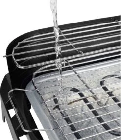 Princess 112250 Elektrische BBQ Met Zijplanken - BBQ - 40x25cm - Met En Zonder Statief Te Gebruiken - Met Zijplankjes - Ook Te Gebruiken Als Tafelgrill - 2200W -Keukenartikelen Series Winkel 1037x1200 2