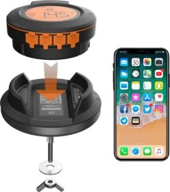 ToGrill - Smart Bluetooth Barbecue Dome Thermometer Met 2 Probes AT-02 | Draadloze Slimme BBQ Vleesthermometer Met App | -Keukenartikelen Series Winkel 1061x1200 1