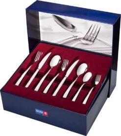 Sola Bestekset Bali - Modern - 9 Persoons - 90 Delig - Zilverwit Edelstaal 18/10 - RVS - Zilver -Keukenartikelen Series Winkel 1070x1200 1