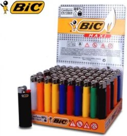 BIC Lighter Aansteker Maxi J26 Display(50stuks) -Keukenartikelen Series Winkel 1114x1200 2