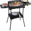 Princess 112250 Elektrische BBQ Met Zijplanken - BBQ - 40x25cm - Met En Zonder Statief Te Gebruiken - Met Zijplankjes - Ook Te Gebruiken Als Tafelgrill - 2200W -Keukenartikelen Series Winkel 1156x1200 2