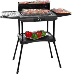 Excellent Electrics Elektrische Barbecue - Grilloppervlak (LxB) 36x24 Cm - 2000W - Zwart -Keukenartikelen Series Winkel 1171x1200