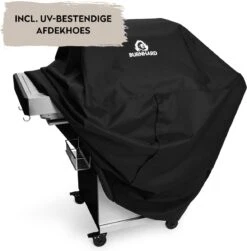 Burnhard Gas BBQ FRED JR. Deluxe - 2 Branders - Incl. Keramische Infraroodbrander & Afdekhoes - Deluxe -Keukenartikelen Series Winkel 1182x1200 1