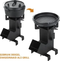 Dutch Mountains Gietijzeren Pannenset 7-delig - Dutch Oven – Braadpan - Grillpan - Hapjespan - Kookset In Houten Transportkist - Deksellifter - Brander 19 Dutch Mountains Gietijzeren Pannenset 7-delig - Dutch Oven – Braadpan - Grillpan - Hapjespan - Kookset In Houten Transportkist - Deksellifter - Brander -Keukenartikelen Series Winkel 1185x1200 5