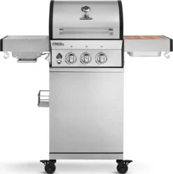 Burnhard Gas BBQ FRED JR. Deluxe - 2 Branders - Incl. Keramische Infraroodbrander & Afdekhoes - Deluxe -Keukenartikelen Series Winkel 1192x1200 5