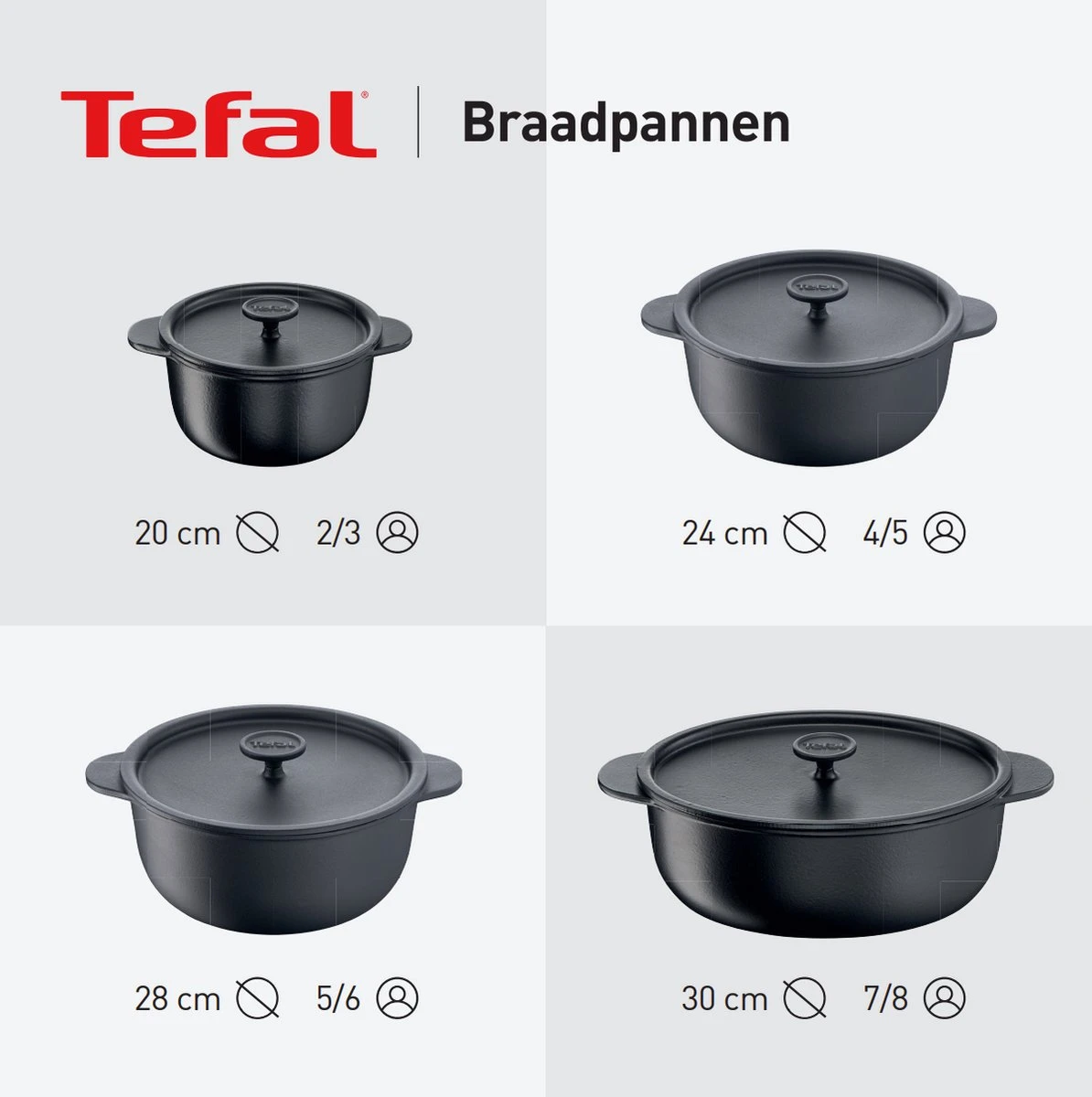 Tefal Trattoria Braadpan - Ø24 Cm 13 Tefal Trattoria Braadpan - Ø24 Cm - Afbeelding 11