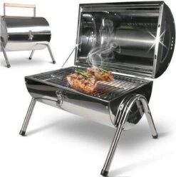 BBQ Collection Houtskoolbarbecue - Cilinder - Chroom -Keukenartikelen Series Winkel 1197x1200 11