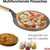 Pizzaschep 30 Cm Voor Oven Of BBQ - Rond - RVS - Met Houten Handvat -Keukenartikelen Series Winkel 1200x1033 1