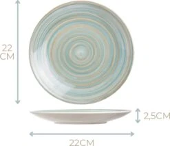 Cosy&Trendy Serviesset 24-delig Turbolino Blauw -Keukenartikelen Series Winkel 1200x1034 1