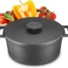 MOA Gietijzeren Braadpan - Inhoud 7,1 Liter - 29CM - Rond - Alle Warmtebronnen - Ook Voor Inductie - Gewicht 7,6 Kg - Zwart - MC29B 2 MOA Gietijzeren Braadpan - Inhoud 7,1 Liter - 29CM - Rond - Alle Warmtebronnen - Ook Voor Inductie - Gewicht 7,6 Kg - Zwart - MC29B -Keukenartikelen Series Winkel 1200x1069 2