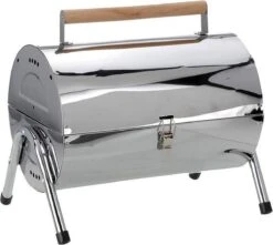 BBQ Collection Houtskoolbarbecue - Cilinder - Chroom -Keukenartikelen Series Winkel 1200x1072 3