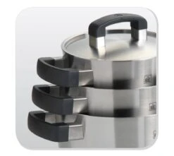 BK Conical Cool Pannenset - 5-delig - RVS - Geschikt Voor Alle Warmtebronnen -Keukenartikelen Series Winkel 1200x1074