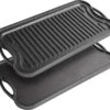Nuovva Dubbelzijdig Gietijzeren Grillplaat - 50cm X 26cm 1 Nuovva Dubbelzijdig Gietijzeren Grillplaat - 50cm X 26cm -Keukenartikelen Series Winkel 1200x1091