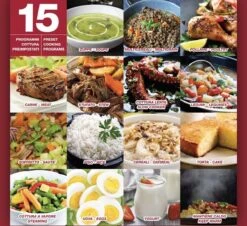 Beper P101COS001 - Multifunctionele Snelkookpan Met 15 Programma's - RVS 17 Beper P101COS001 - Multifunctionele Snelkookpan Met 15 Programma's - RVS -Keukenartikelen Series Winkel 1200x1100