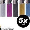 Pyroshopping Diamond Lighters – Set Van 5 Stuks – Navulbare Stormaanstekers - Windproof Gasaanstekers -Keukenartikelen Series Winkel 1200x1114 2