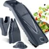 Börner Mandoline V5 PowerLine - Inclusief Opbergbox - Geleverd In Mooie Doos - 6-delige Set - 7 Snijdiktes - Geschikt Als Frietsnijder - BPA-vrij En Roestvrij - Grijs -Keukenartikelen Series Winkel 1200x1125 6