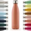 Blumtal Thermosfles - Met Dubbele Wand - Thermosbeker Koffie, Thee En Koele Dranken - Travel Mug - 500ml - Mineral Rood - Rood -Keukenartikelen Series Winkel 1200x1136