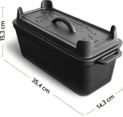 Burnhard Gietijzeren Broodpan 3,5 L - Broodbakvorm -Keukenartikelen Series Winkel 1200x1136 3