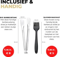 Ozocozy BBQ-ONE Houtskool Tafelbarbecue - Ø30 Cm- Zwart - Incl. Draagtas, Siliconen Bakkwast En RVS-Barbecuetang -Keukenartikelen Series Winkel 1200x1141 1