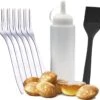Ocina Poffertjespan Accessoires Set - Doseerfles - Poffertjes Spuitfles - 6x Poffertjes Vork - Kwast - Siliconen Kwast - Bakkwast - Gratis Poffertjes E-Book 2 Ocina Poffertjespan Accessoires Set - Doseerfles - Poffertjes Spuitfles - 6x Poffertjes Vork - Kwast - Siliconen Kwast - Bakkwast - Gratis Poffertjes E-Book -Keukenartikelen Series Winkel 1200x1148