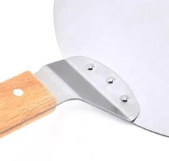 Luxe Pizzaschep Voor Verse Pizza - Extra Groot - RVS 30CM - Grote Pizza Schep Voor Oven Of BBQ Barbecue - Hout Handvat - Pizzaspatel Voor Zelfgemaakte Ovenpizza -Keukenartikelen Series Winkel 1200x1148 2