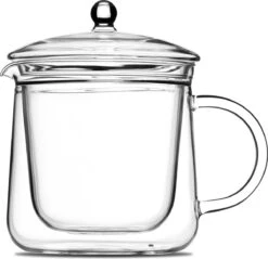 Vatten® Premium Glazen Theepot - 700ml - Dubbelwandig - Anti-drup - Transparant -Keukenartikelen Series Winkel 1200x1160 1