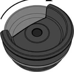 Stanley The NeverLeak™ Travel Mug 0,35L NEW - Thermosfles - Matt Black -Keukenartikelen Series Winkel 1200x1167 3