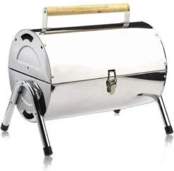BBQ Collection Houtskoolbarbecue - Cilinder - Chroom -Keukenartikelen Series Winkel 1200x1174 3