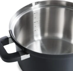 BK Flow Cool Black Glas Kookpannenset - 4-delig - Zwart - Glazen Deksel - Veilig Afgietsysteem - Inductie -Keukenartikelen Series Winkel 1200x1182