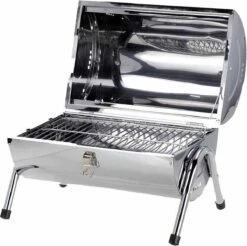 BBQ Collection Houtskoolbarbecue - Cilinder - Chroom -Keukenartikelen Series Winkel 1200x1193 4