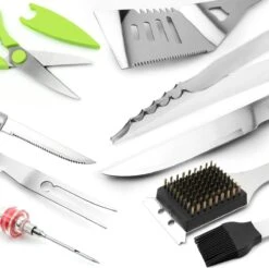 Saveur Royal® 35-delige Barbecue Gereedschapset In Roestvrij Staal - BBQ Grill Set Met Draagtas - Barbecuegerei-sets - Barbecue Accessoires Gereedschap - 35-delig 23 Saveur Royal® 35-delige Barbecue Gereedschapset In Roestvrij Staal - BBQ Grill Set Met Draagtas - Barbecuegerei-sets - Barbecue Accessoires Gereedschap - 35-delig -Keukenartikelen Series Winkel 1200x1195 13