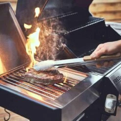 Burnhard Gas BBQ FRED JR. Deluxe - 2 Branders - Incl. Keramische Infraroodbrander & Afdekhoes - Deluxe -Keukenartikelen Series Winkel 1200x1200 1002