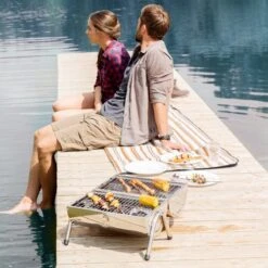 BBQ Collection Houtskoolbarbecue - Cilinder - Chroom -Keukenartikelen Series Winkel 1200x1200 1032