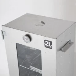 2-L Home & Garden XL Rookoven - RVS - 80x40x28 Cm - 3 Etages -Keukenartikelen Series Winkel 1200x1200 1033