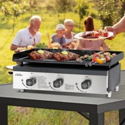 Bighorn Plancha Grill - Gasbarbecue – Tabletop – Draagbaar – 3 Branders -Keukenartikelen Series Winkel 1200x1200 1034