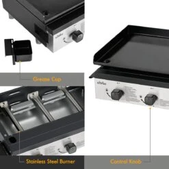Bighorn Plancha Grill - Gasbarbecue – Tabletop – Draagbaar – 3 Branders -Keukenartikelen Series Winkel 1200x1200 1036