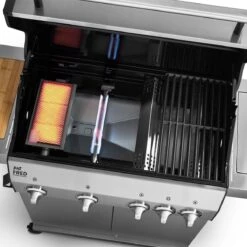 Burnhard Gas BBQ Big FRED Deluxe - 4 Branders - Incl. Keramische Infraroodbrander & Afdekhoes - Deluxe -Keukenartikelen Series Winkel 1200x1200 1065