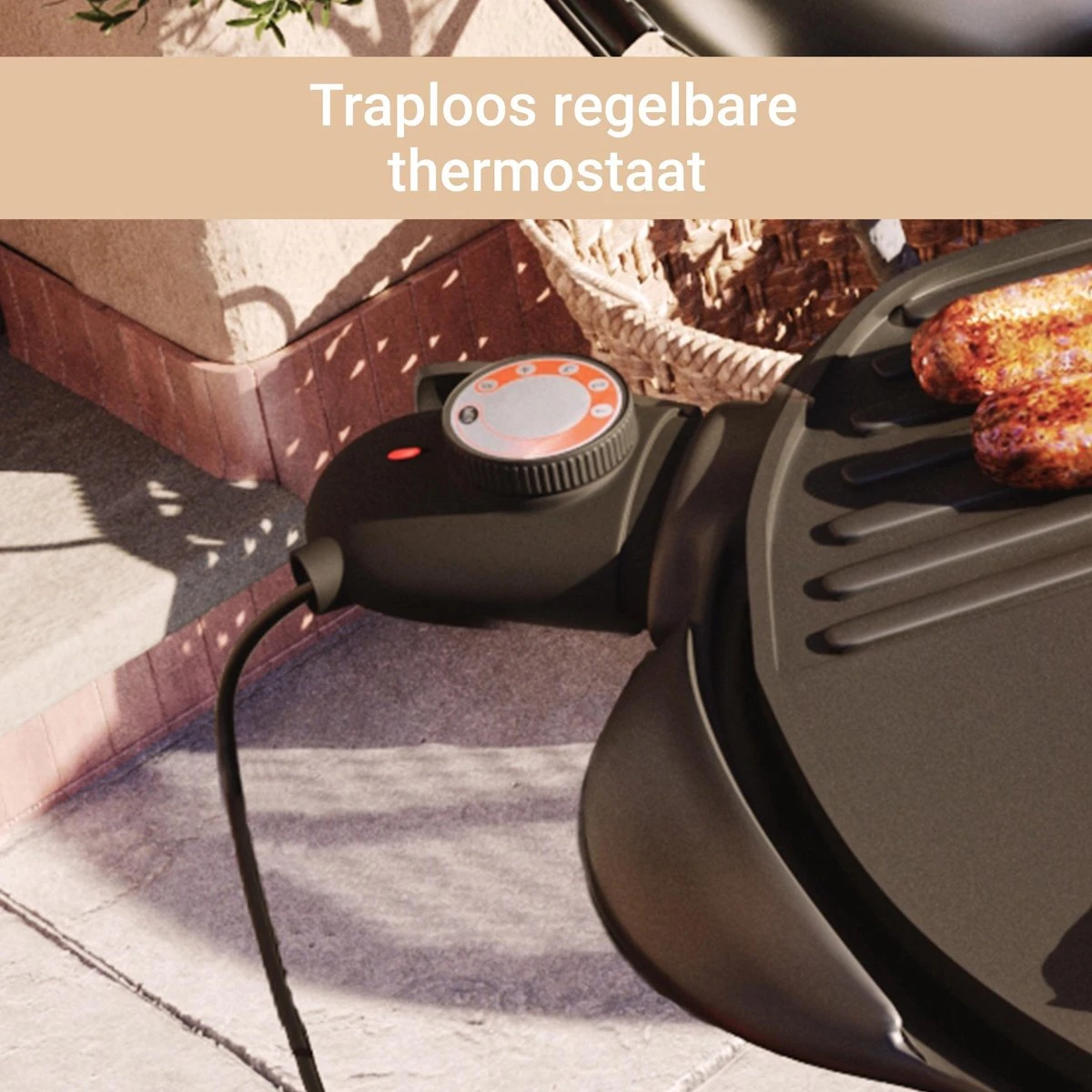 SUNTEC Elektrische BBQ 9493 - Geschikt Voor Buiten Als Tafelbarbecue Of Staande Barbecue - Barbecue Voor Balkon, Terras, Tuin En Camping - Elektrisch Barbecueën Met Max. 2400 Watt - Mobiel Onderstel 6 SUNTEC Elektrische BBQ 9493 - Geschikt Voor Buiten Als Tafelbarbecue Of Staande Barbecue - Barbecue Voor Balkon, Terras, Tuin En Camping - Elektrisch Barbecueën Met Max. 2400 Watt - Mobiel Onderstel - Afbeelding 4