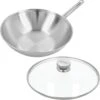 Demeyere Apollo 7 - Wok - 30 Cm - Met Glazen Deksel -Keukenartikelen Series Winkel 1200x1200 109