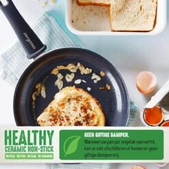 GreenChef Soft Grip Pannenset - 10-Delig - Keramisch - Inductie 13 GreenChef Soft Grip Pannenset - 10-Delig - Keramisch - Inductie -Keukenartikelen Series Winkel 1200x1200 112