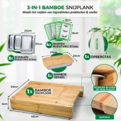 Ecowize 3-in-1 Bamboe Snijplank Met Opvangbak - Snijplank Hout Incl. 3 Roestvrijstalen Opvangbakjes Met Bamboe Deksel, 4 Inzetbare Raspen - Groentesnijder, Hakblok, Borrelplank, Tapasplank, Broodplank - 40x30cm - Duurzaam Cadeau 15 Ecowize 3-in-1 Bamboe Snijplank Met Opvangbak - Snijplank Hout Incl. 3 Roestvrijstalen Opvangbakjes Met Bamboe Deksel, 4 Inzetbare Raspen - Groentesnijder, Hakblok, Borrelplank, Tapasplank, Broodplank - 40x30cm - Duurzaam Cadeau -Keukenartikelen Series Winkel 1200x1200 1162