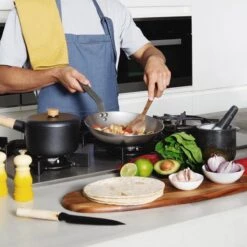 DeBuyer Mineral B Element Koekenpan - Zilver - Rond - Ø 28 Cm -Keukenartikelen Series Winkel 1200x1200 117