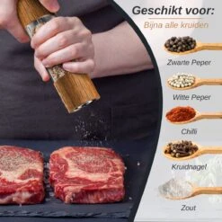 VAIVE Peper En Zoutmolen Set - Pepermolen -Keukenartikelen Series Winkel 1200x1200 1173