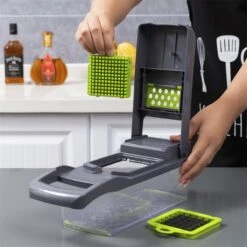 Merkloos Mandoline – Multifunctionele Groentesnijder – Nicer Dicer 14 Merkloos Mandoline – Multifunctionele Groentesnijder – Nicer Dicer -Keukenartikelen Series Winkel 1200x1200 1211