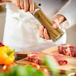 UNBOX Peper En Zoutmolen Set - Pepermolen - Zoutmolen - BBQ Accesoires - Acacia Hout - RVS -Keukenartikelen Series Winkel 1200x1200 1216