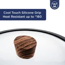 Westinghouse Hapjespan Inductie - Ø 32 Cm - Zwart Marmer - Speciale Editie - Met Deksel -Keukenartikelen Series Winkel 1200x1200 175