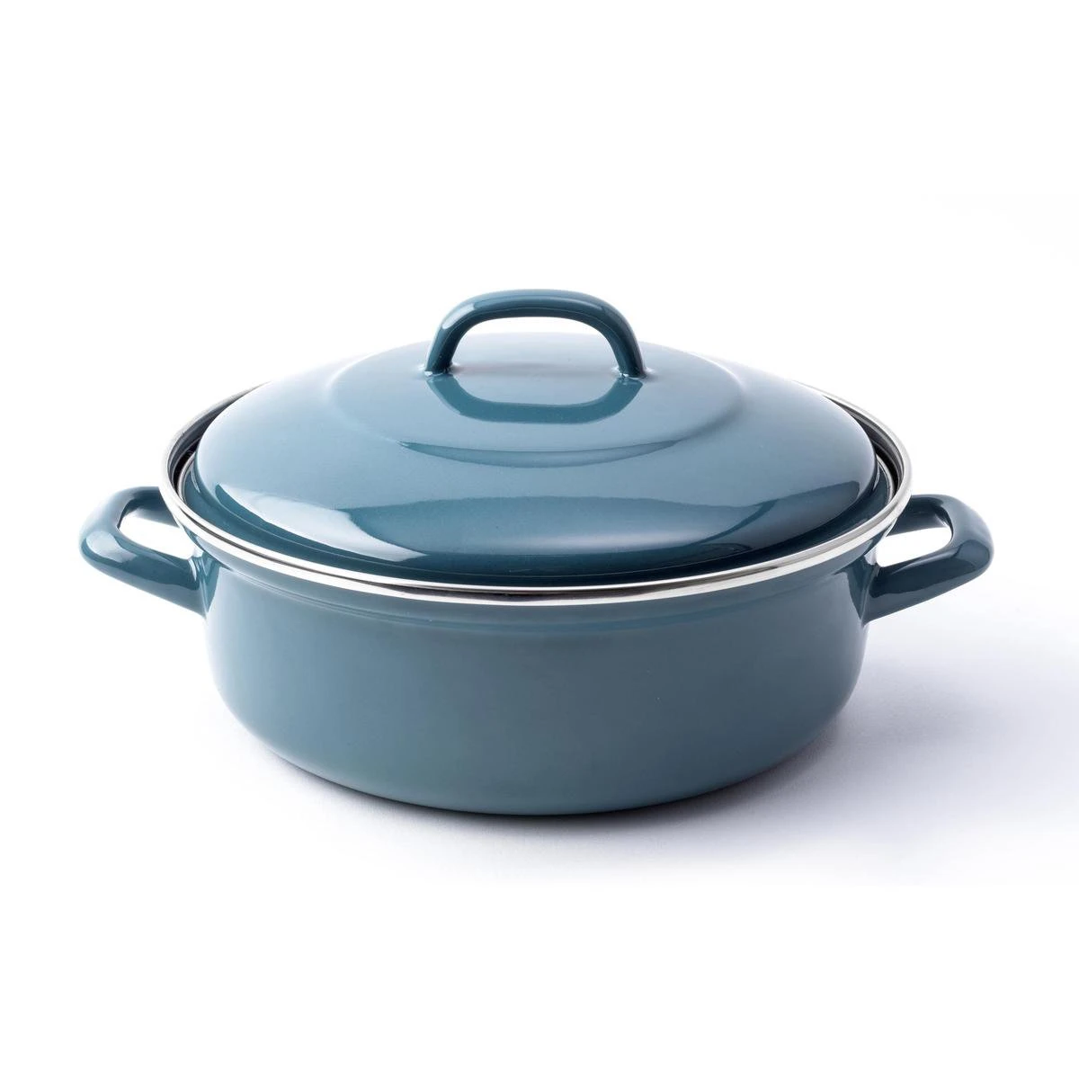 BK Fortalit Braadpan Ø 28 Cm - Blauw - Emaille - Inductie 5 BK Fortalit Braadpan Ø 28 Cm - Blauw - Emaille - Inductie - Afbeelding 3