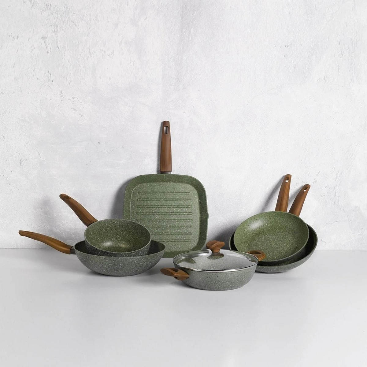 TVS Natura Induction Wokpan - Wok 28 Cm 6 TVS Natura Induction Wokpan - Wok 28 Cm - Afbeelding 4